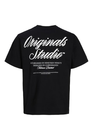 T-shirt relaxed - Preto