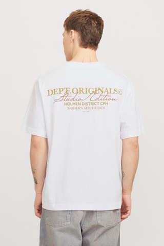 T-shirt relaxed - Branco