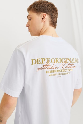 T-shirt relaxed - Branco