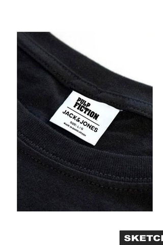 T-shirt relaxed Pulp Fiction - Preto