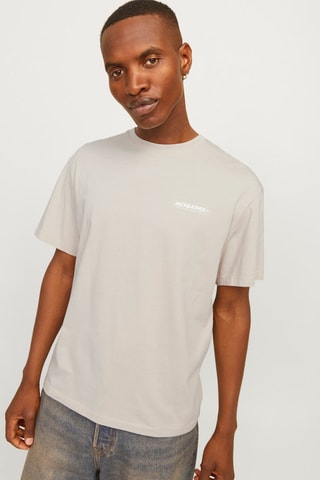 T-shirt relaxed - Bege