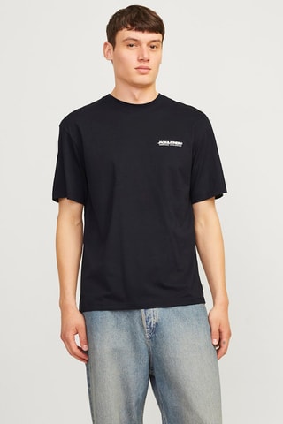 T-shirt relaxed - Preto