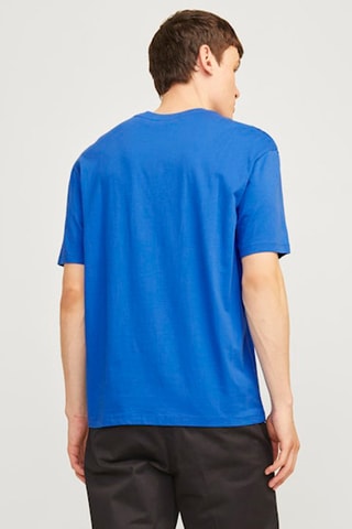 T-shirt relaxed - Azul-real