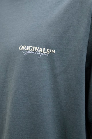 T-shirt relaxed - Cinzento