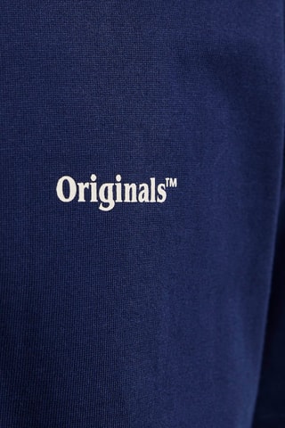 T-shirt loose - Azul-marinho