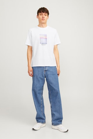 T-shirt relaxed - Branco