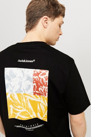 T-shirt relaxed - Preto