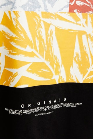 T-shirt relaxed - Preto