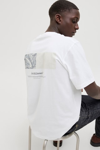 T-shirt relaxed - Branco