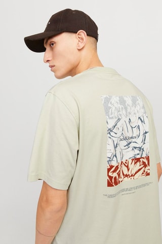 T-shirt relaxed - Bege