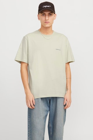 T-shirt relaxed - Bege