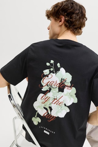 T-shirt relaxed - Preto
