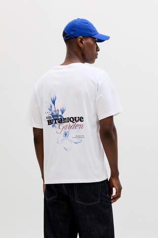 T-shirt relaxada - Branco