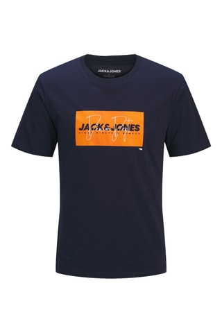 T-shirt regular - Azul-marinho