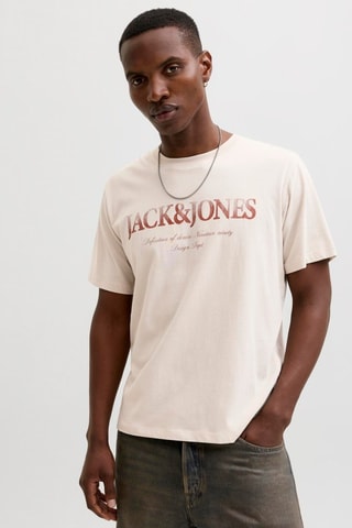 T-shirt regular - Bege