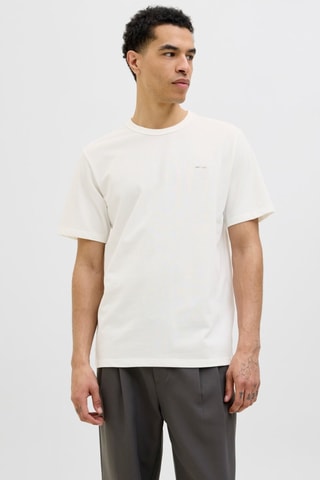 T-shirt em algodão biológico - Cru