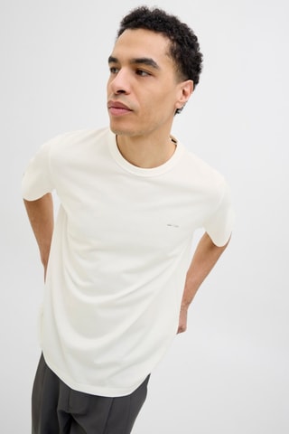 T-shirt em algodão biológico - Cru