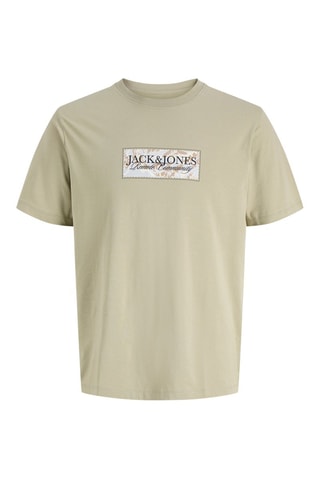 T-shirt regular em algodão biológico - Verde