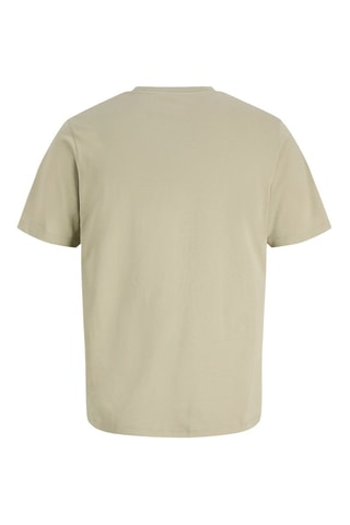 T-shirt regular em algodão biológico - Verde