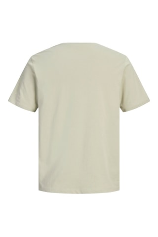 T-shirt regular em algodão biológico - Verde