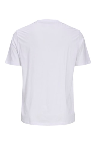 T-shirt em algodão biológico - Branco