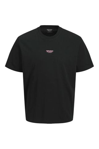 T-shirt relaxed - Preto