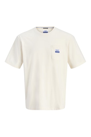 T-shirt relaxed em algodão biológico - Branco