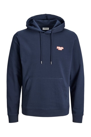 Sweat com capuz - Azul-marinho