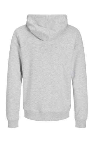 Sweat com capuz - Branco mesclado