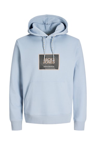 Sweat regular em algodão biológico - Azul-claro