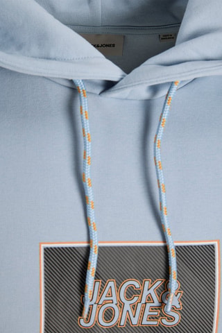 Sweat regular em algodão biológico - Azul-claro