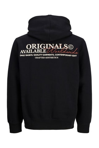 Sweat relaxed com capuz - Preto