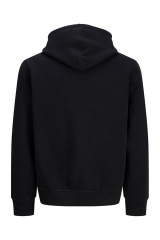 Sweat regular com capuz - Preto