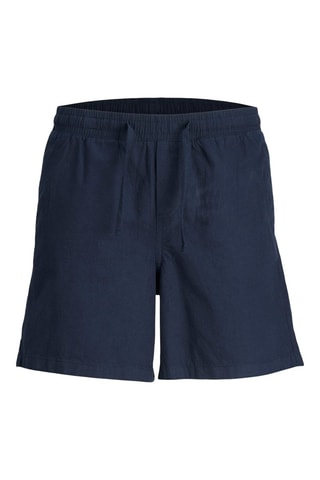 Bermudas regular - Azul-marinho