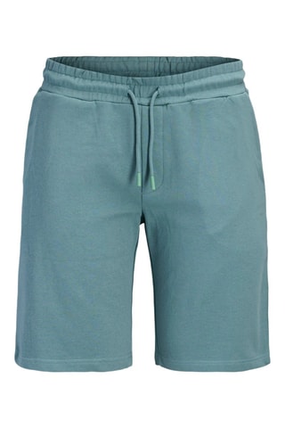Bermudas regular - Azul-esverdeado