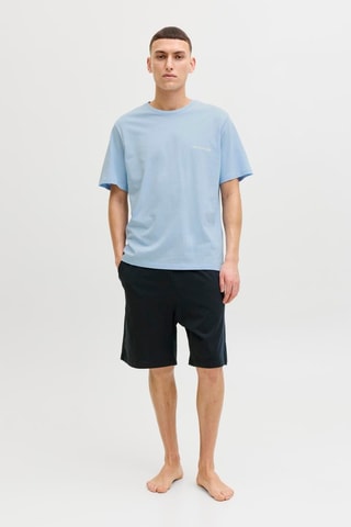 T-shirt e calções - Azul