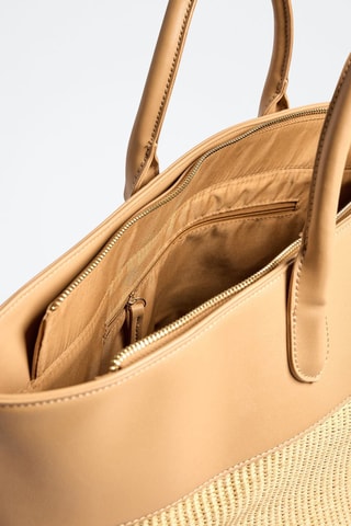 Bolso shopper - Beige
