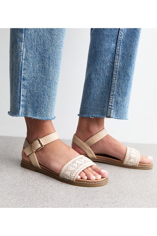 Sandalias - Beige