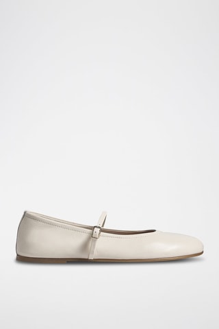 Babies de piel caprina - Beige