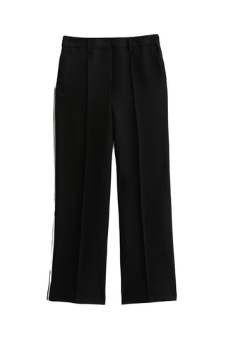 Pantalón recto - Negro