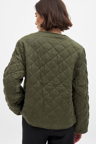 Chaqueta relaxed fit - Caqui