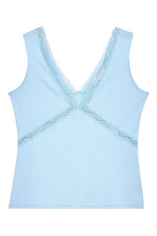 Top relaxed fit - Azul claro