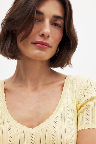 Top - Amarillo pastel