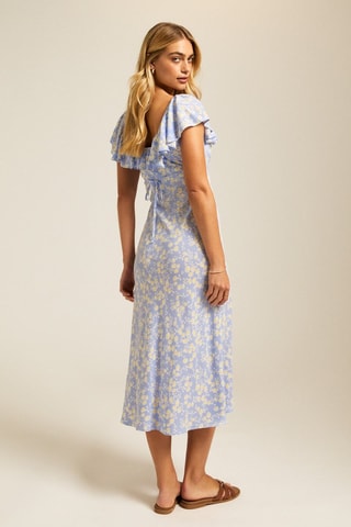 Vestido midi - Azul