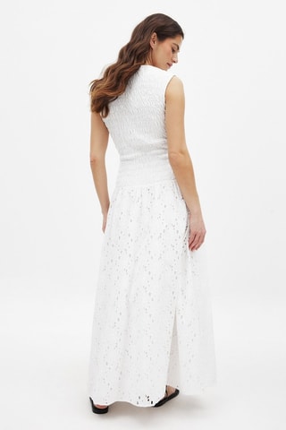Vestido largo - Blanco