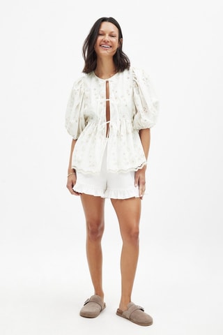 Camisa relaxed fit - Blanco