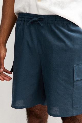 Short relaxed - Azul oscuro
