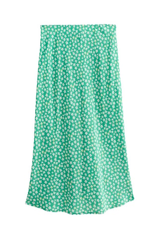 Falda midi - Verde