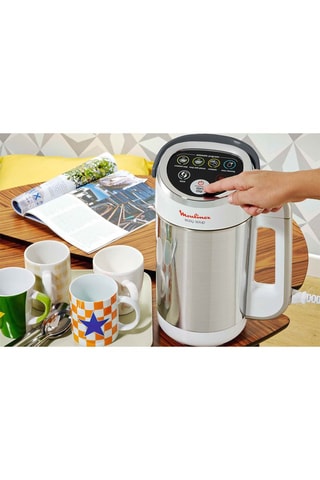 Verwarmende Blender Easy Soup - 3 l - 1000 W - 1 Snelheid - Grijs
