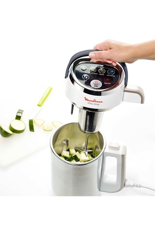 Verwarmende Blender Easy Soup - 3 l - 1000 W - 1 Snelheid - Grijs